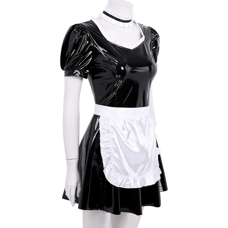 Cute Lolita Maid Costumes French Maid Dress Girls Woman Amine Man Cosplay Waitress Party Stage