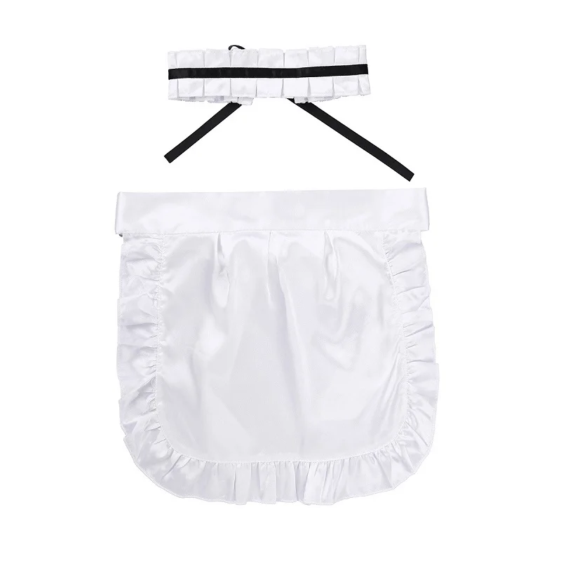 Cute Lolita Maid Costumes French Maid Dress Girls Woman Amine Man Cosplay Waitress Party Stage
