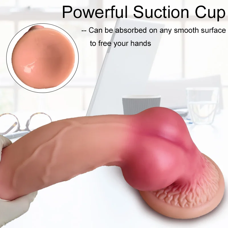 Realistic Monster Huge Dildo Wolf Canine Animal Penis Knots With Suction Cup Cock Anal Plug Anal Adult Sex Toy for Women Orgasm