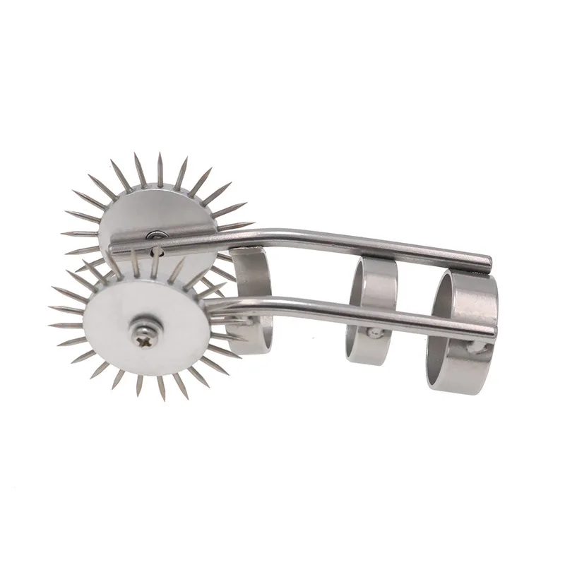 Stainless Steel Fetish Finger Needles Wheel BDSM Games For Adults Erotic Stimulation Wartenberg Pinwheel Sex Toys For Couples